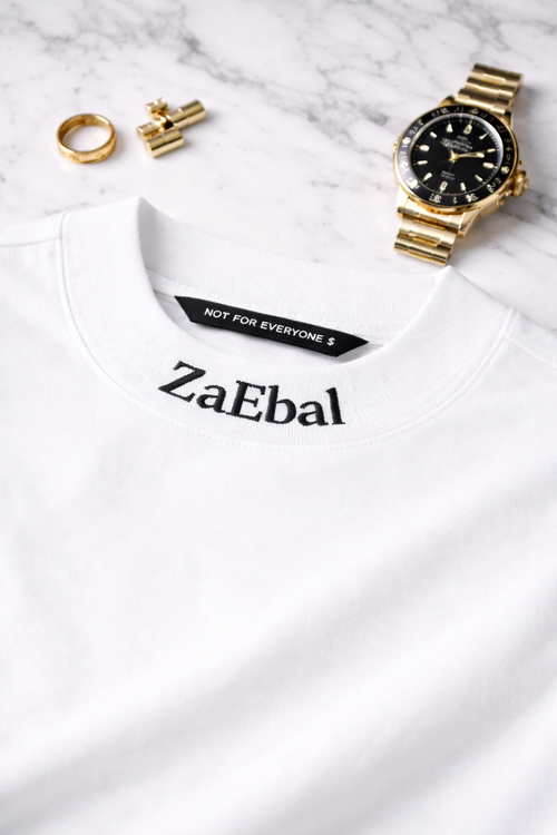 ZaEbal white oversize t-shirt